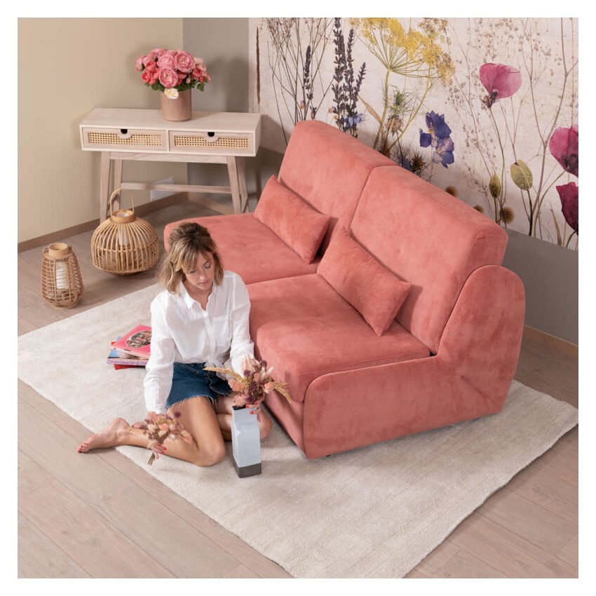 Sofá cama Sonho Takanap coral 2 plazas Sofá cama Sonho Takanap coral 2 plazas