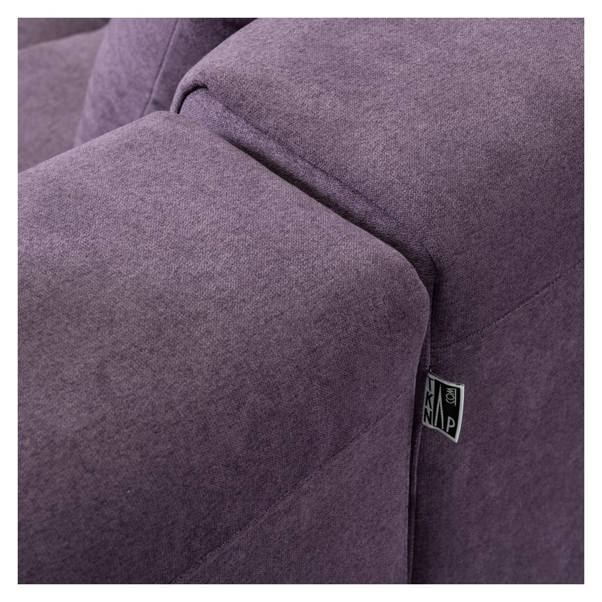 POGO BRONX SOFÁ MODULAR 5 PLAZAS MORADO TAKANAP