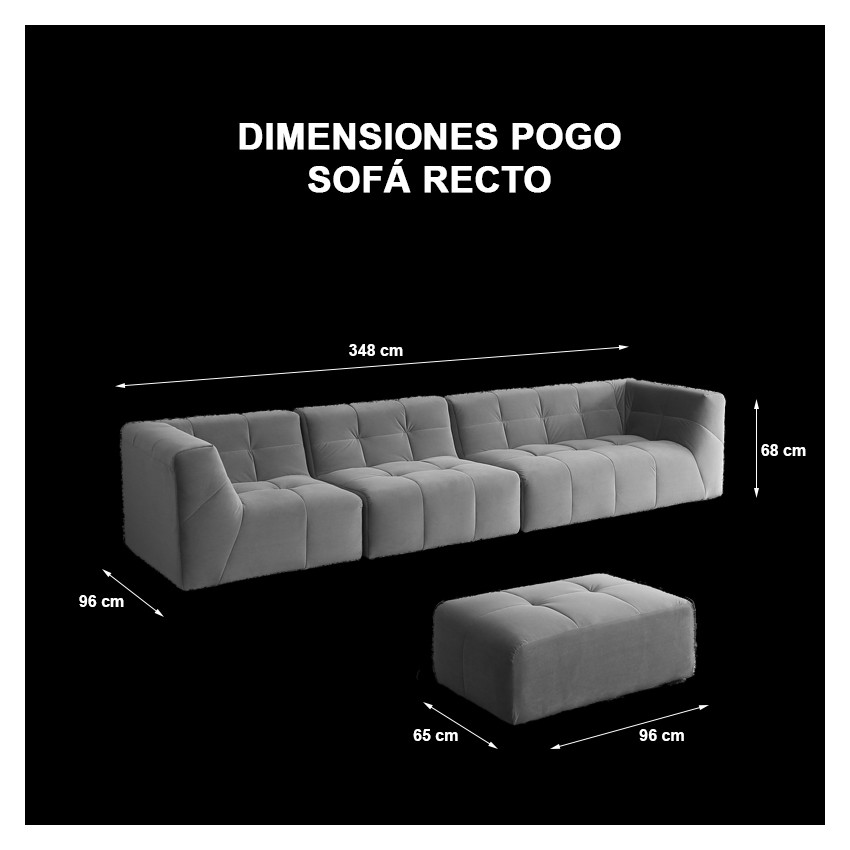 DIMENSIONES POGO SOFÁ RINCONERA TAKANAP