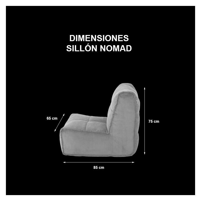 Nomad interior sofá modular  Takanap
