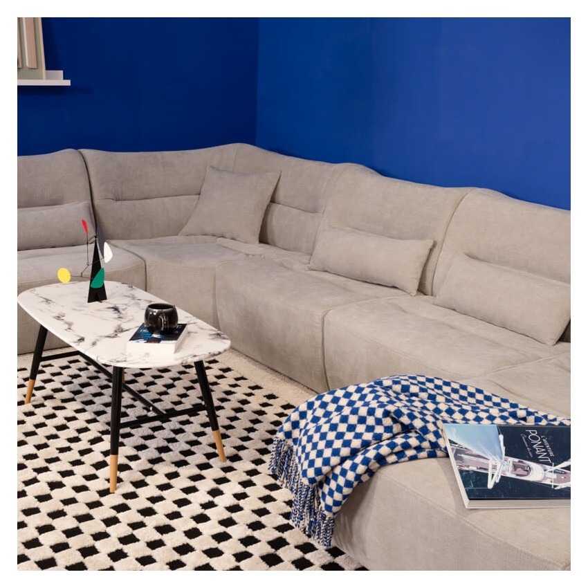 Amarok AtelierSofá Cheslong Rinconera 6 Plazas